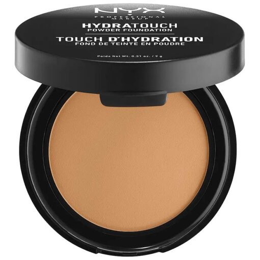 NYX PROFESSIONAL MAKEUP Hydra Touch Powder Foundation, Caramel, 0.31 Ounce