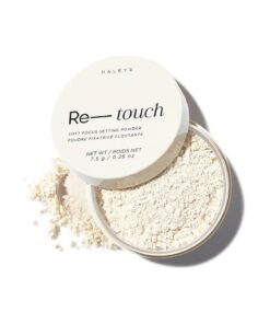 HALEYS Re-touch Soft Focus Setting Powder ( Fair ) - Ultra-Blurring, Lightweight, Non-Caking, Nourishes, Smoothens for Filter-Like Finish, Translucent Loose Powder