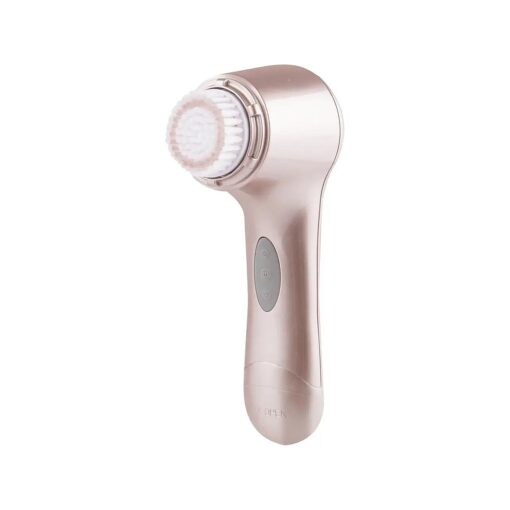 Vivitar, PG7000 Exfoliating Cleansing Soft Gentle Portable Spa Sensitive Skin Care Facial Power Cleansing Brush, Rose Gold, 1 Count