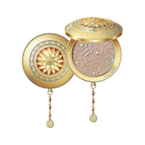 ZEESEA [ Palace Identity ] Peony Blush, Multi-purpose Makeup Tray, Caramel Nude Brown ( 01 # Warm Gold )