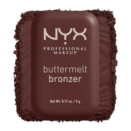 NYX PROFESSIONAL MAKEUP Matte Buttermelt Bronzer, Longwear Face Makeup with Up to 12 Hours of Wear, Vegan Formula - Butta Than U