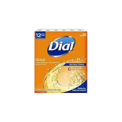 Dial Gold Bar Soap -4 Ounce ( Pack of 12 )