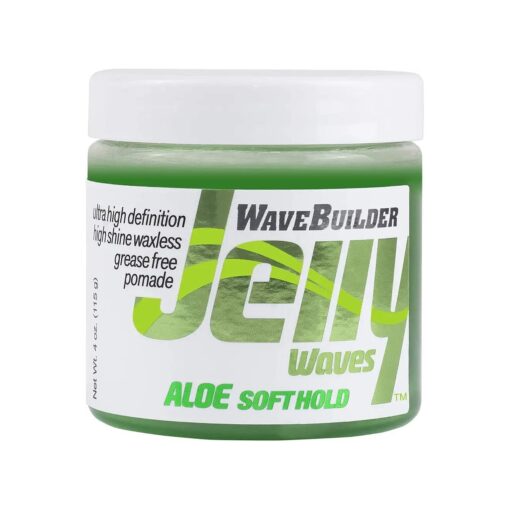 WAVEBUILDER Jelly Waves Soft Hold Aloe, 4 Ounce