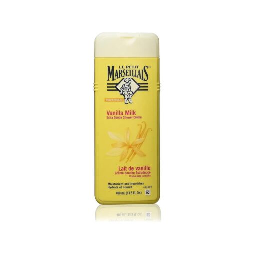 Le Petit Marseillais Extra Gentle Shower Creme Vanilla Milk 400 Ml, 13.5 Fluid Ounce