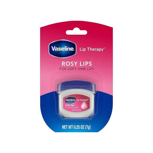 Vaseline, Rosy Lips, Lip Therapy.25 OZ, ( Pack of 4 )