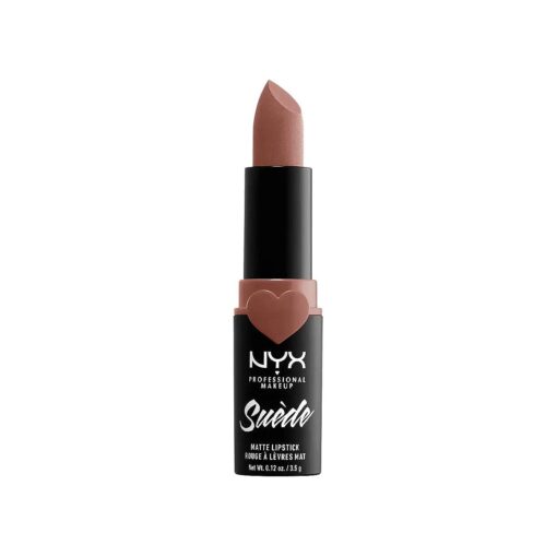 NYX PROFESSIONAL MAKEUP Suede Matte Lipstick, Vegan Formula - Dainty Daze ( Soft Pink )