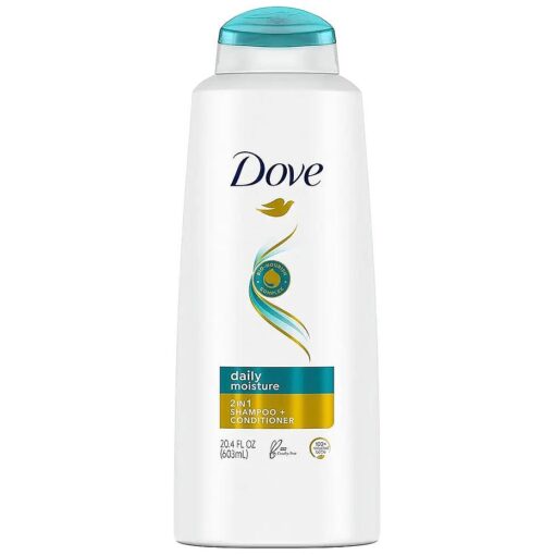 Dove Shampoo & Conditioner Daily Moisture, 20.4 Fl.Ounce ( Pack of 4 )