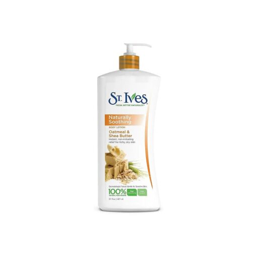 St. Ives Nourish & Soothe, Oatmeal & Shea Butter Body Lotion 21 Fl Oz