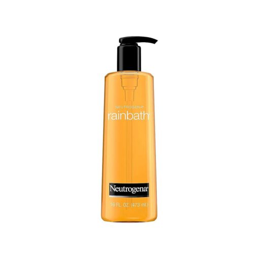 Neutrogena Rainbath Refreshing & Cleansing Shower & Bath Gel, Moisturizing Daily Body Wash Cleanser, Bath Gel & Shaving Gel for Soft Skin, Lathering Body Wash in Original Scent, 16 fl, oz