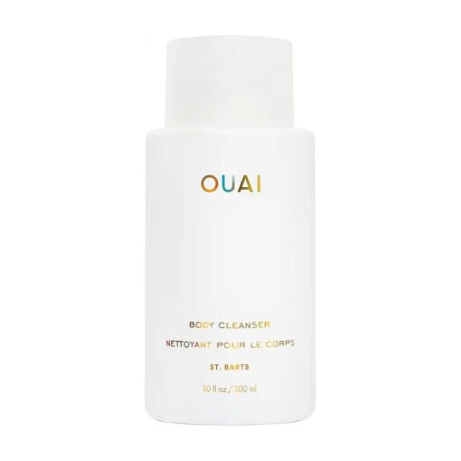 OUAI Body Cleanser, St. Barts - Foaming Body Wash with Jojoba Oil and Rosehip Oil to Hydrate, Nurture, Balance and Soften Skin - Paraben, Phthalate and Sulfate Free Skin Care Products - 10 Oz