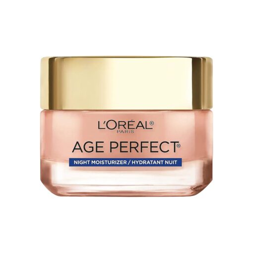 L'Oreal Paris Age Perfect Rosy Tone Anti-Aging Cooling Night Moisturizer 1.7 oz