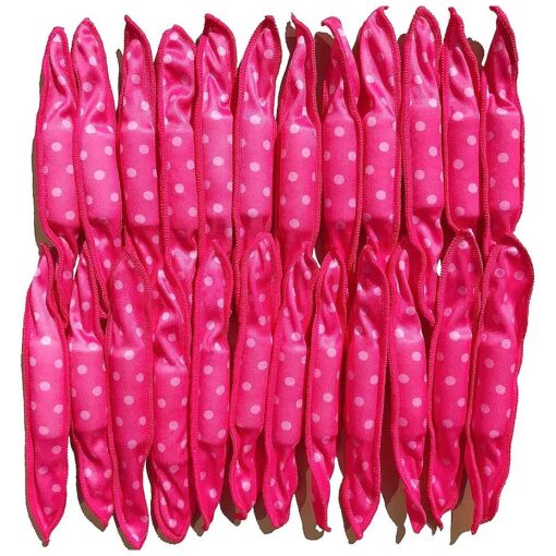 40 pieces soft sleep hair rollers pillow sponge hair rollers stain heatless sleep in hair curlers large overnight stain hair rollers ... ...