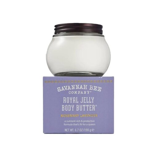 Savannah Bee Company Royal Jelly Body Butter ROSEMARY LAVENDER 6.7 Ounce