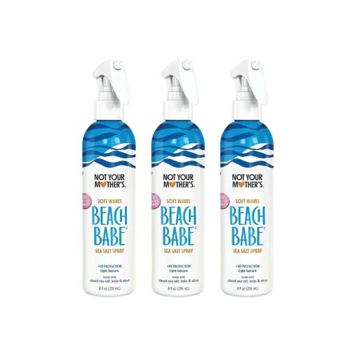 Beach Babe Soft Waves Sea Salt Spray ( 3-Pack ) - 8 fl oz - Softening Spray for Tousled Hair - Achieve Effortlessly Soft and Tousled Waves