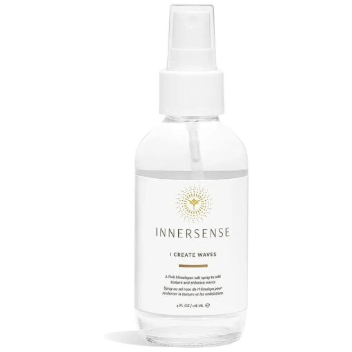 INNERSENSE Organic Beauty - Natural I Create Waves Pink Himalayan Salt Spray | Non-Toxic, Cruelty-Free, Clean Haircare ( 4oz )