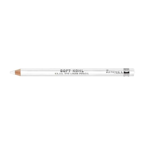 Rimmel London Soft Kohl Kajal Eyeliner Pencil, Pure White