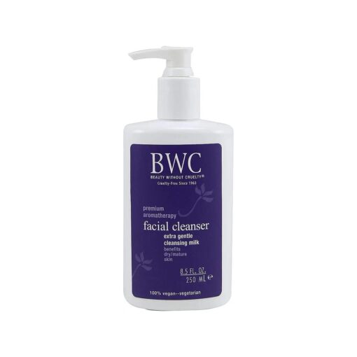 Beauty without Cruelty Facial Cleansing Milk, Extra Gentle, 8.5-Ounce