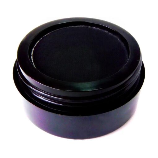 Black Matte Cake Eyeliner & Pressed Eyeshadow, Water Activated Powder ; Gluten & Cruelty Free