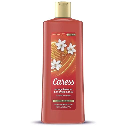 Caress Body Wash Orange Blossom & Manuka Honey 18 oz