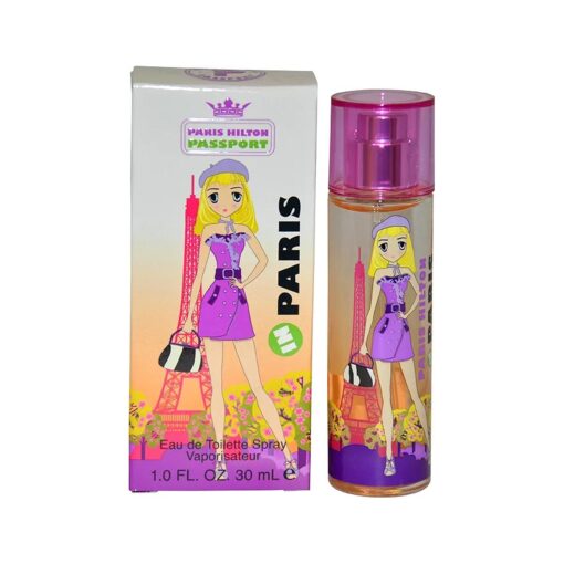 Passport Paris Eau-de-toilette Spray Women by Paris Hilton, 1 Ounce