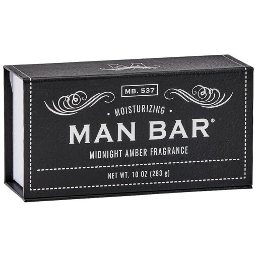 San Francisco Soap Company Midnight Amber Fragrance Man Bar - Moisturizing - No Harmful Chemicals - Good for All Skin Types - Made in the USA