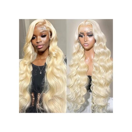 xuanyusi hair 613 13x6 Lace Front Wig Human Hair Body Wave 613 HD Lace Frontal Wig 200 Density 613 Lace Front Wig Human Hair 30 Inch