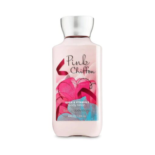 Bath & Body Works Pink Chiffon Body Lotion, 8 Ounce