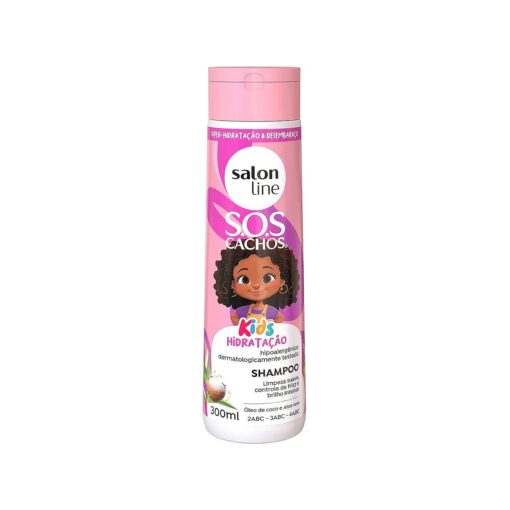 Salon Line - Linha Tratamento ( SOS Cacho Kids ) - Shampoo Kids 300 Ml - ( Salon Line - Treatment ( Kids SOS Curls ) Collection - Kids Shampoo 10.14 Fl Oz )