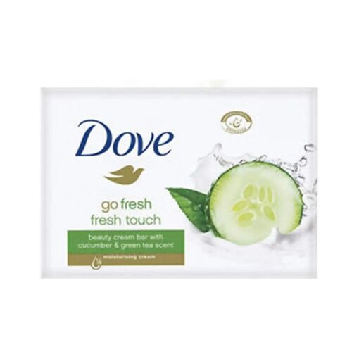 Dove Go Fresh Touch Beauty Cream Soap Bar Cucumber & Green Tea Scent 4ctx 100g