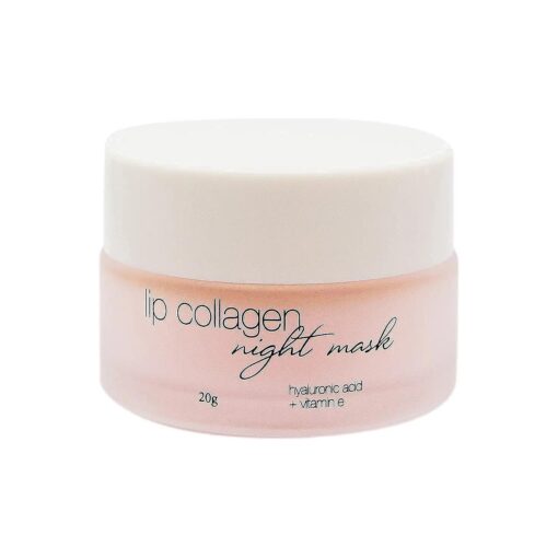 Lip Collagen Night Mask w/Hyaluronic Acid for Fuller Soft Lips