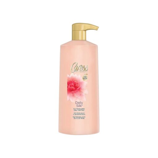 Body Wash, Daily Silk White Peach and Silky Orange Blossom, 25.4 Ounce