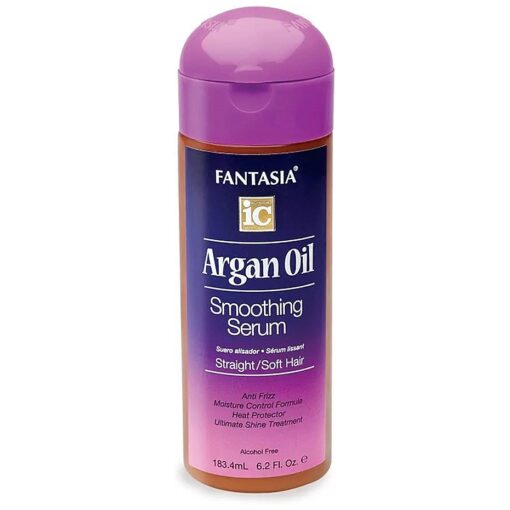 FANTASIA Ic Argan Oil Smoothing Serum Straight & Soft Hair 6.2 Oz