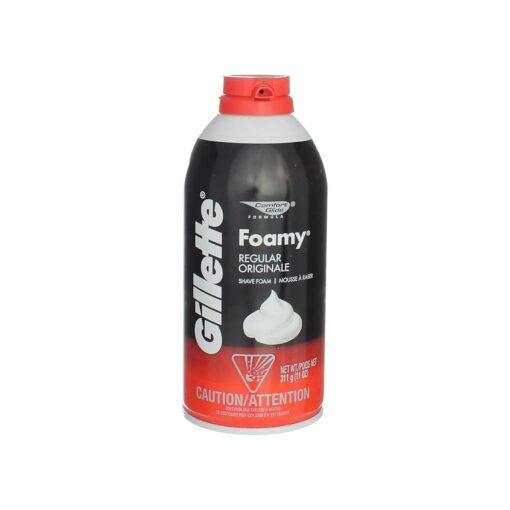 Gillette Foamy Shave Foam Original 11 Ounce ( 325ml ) ( 2 Pack )