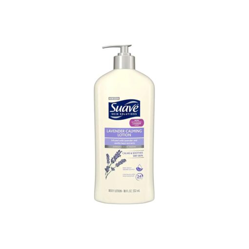 Suave Skin Lotion 18 Ounce Pump Lavender Vanilla 18 Ounce Pump ( 532ml ) ( 3 Pack )