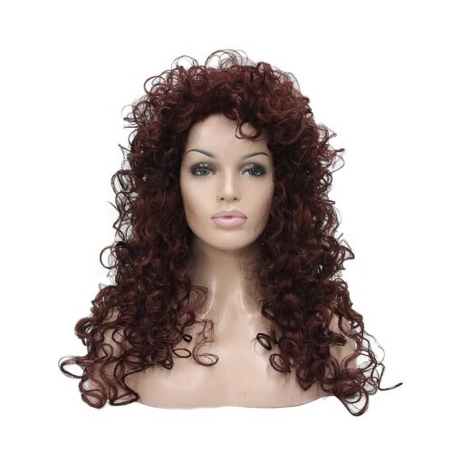 Aimole Synthetic Heat Resistant Hair Long Curly Wigs Cosplay Women Wig ( 35A )