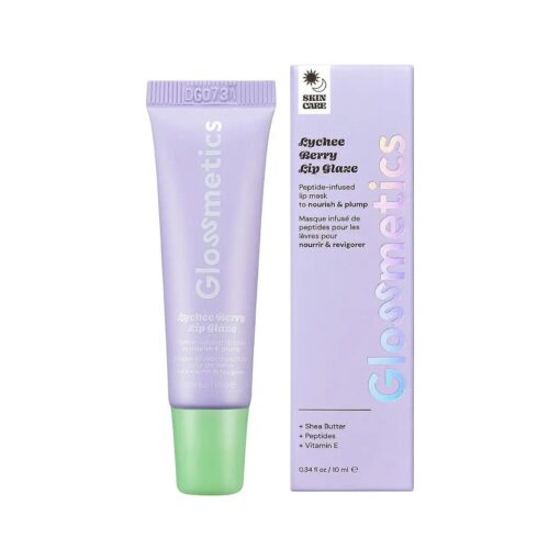 Glossmetics Lychee-Berry Lip Mask Overnight - Hydrating, Moisturizing Lip Balm for Soft, Smooth Lips