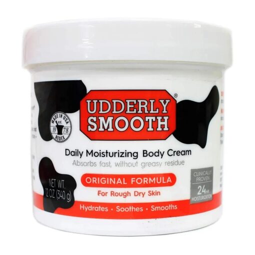 Udderly Smooth Body Cream Skin Moisturizer, 10 Ounce ( Pack of 2 )