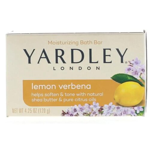 YARDLEY by Yardley LEMON VERBENA BAR SOAP 4.25 OZ