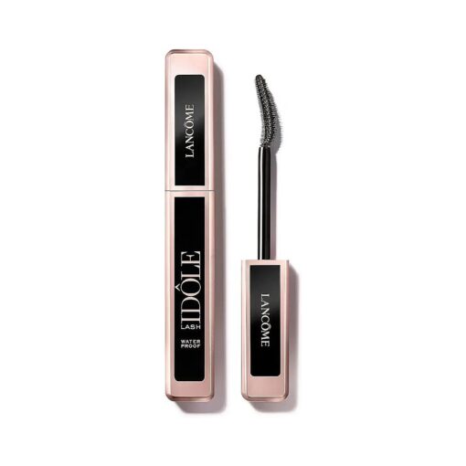 Lash Idole Lash-Lifting & Volumizing Waterproof Mascara - Black Mascara for Instant Volume, Length & Lift - Smudge Proof & Up To 24H Wear - Black