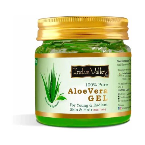 INDUS VALLEY 100 % Pure Aloe Vera Gel 175ml