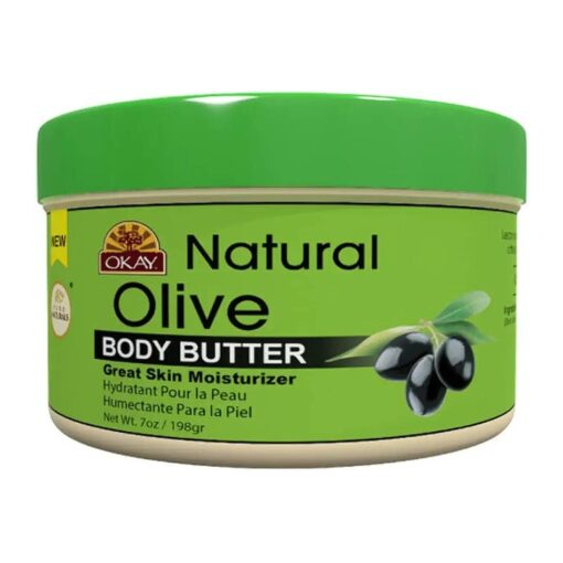 100 % NATURAL OLIVE BUTTER SMOOTH 7oz/198gr