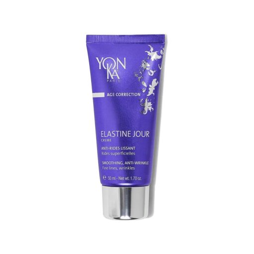 Yon-Ka Elastine Jour Anti-Wrinkle Day Cream ( 50ml ) Anti Aging Facial Moisturizer and Eye Cream, Soften Fine Lines and Wrinkles with Vitamin C and Elastin Peptides, Paraben-Free