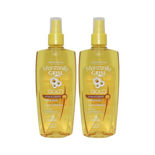 Grisi Chamomile Hair Lotion Manzanilla Lightens & Detangles 8.4 oz .. ( 2 Pack ) .. HPVagr by Grisi