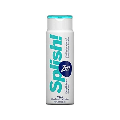 Zest Splish Aqua Body Wash, 18 Oz