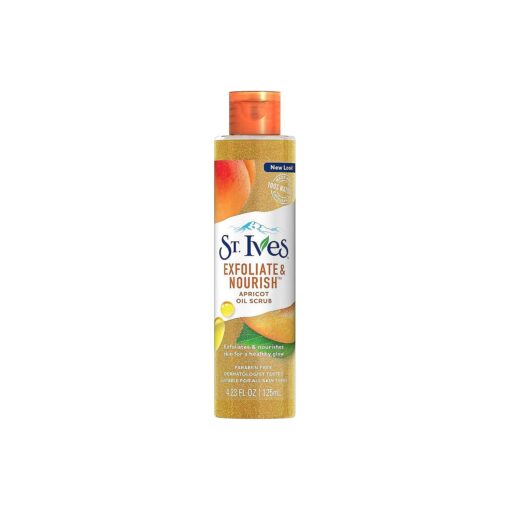 St. Ives Exfoliate & Nourish Facial Oil Scrub, Apricot 4.23 oz