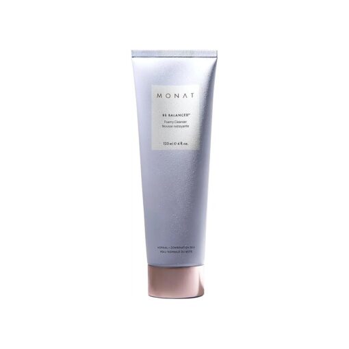 MONAT Be Balanced Foamy Cleanser - Purifying & Softening Foaming Facial Cleanser, Skin-Smoothing Antioxidants and Natural Fruit Acids Foaming Face Wash. Cleansing Foam - Net Wt, 120 ml / 4.0 fl, oz .