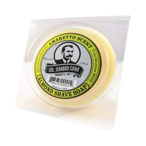 Col. Conk Almond Glycerine Shave Soap 2.25 oz