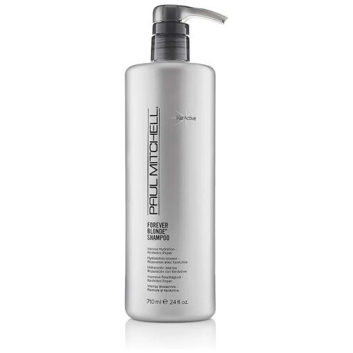 Paul Mitchell Forever Blonde Shampoo, Hydrates + Repairs, For Blonde Hair, 24 fl, oz .