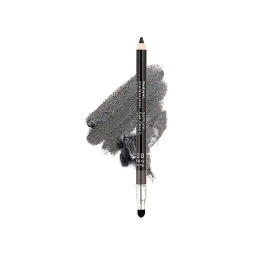 Radiant Professional Softline Waterproof Eye Pencil with Smudging Tool - Long Lasting Under Eye Liner for Women, For the Perfect Smoky Eye, Pure Grey ( 02 )