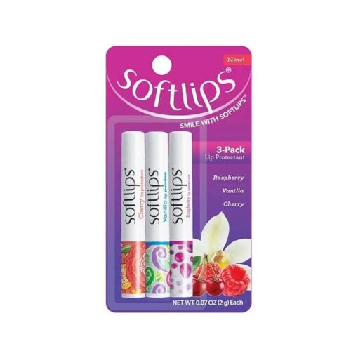 Softlips Slim Sticks Classic Flavor Pack ( 2 Packs of 3 )